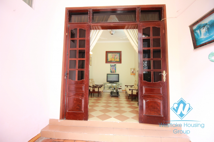 Beautiful 3 stories house for rent in Ba Dinh, Hanoi